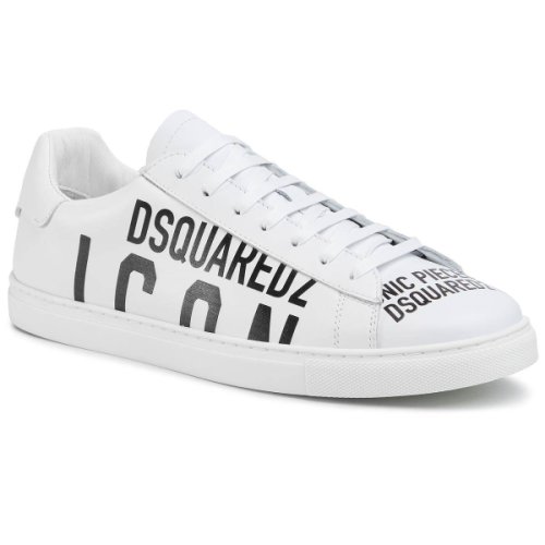 Sneakers dsquared2 - lace up snm0005 01502648 m072 bianco/nero