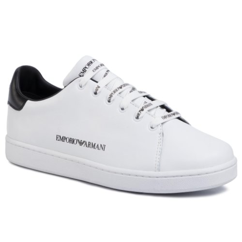 Sneakers emporio armani - x3x103 xl815 a120 white/black
