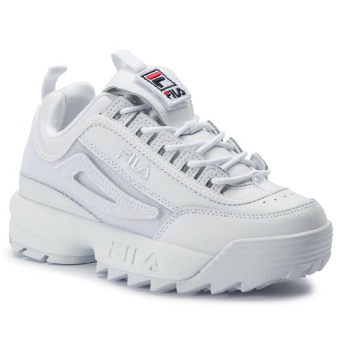 Sneakers fila - disruptor ii patches wmn 5fm00538.100 white