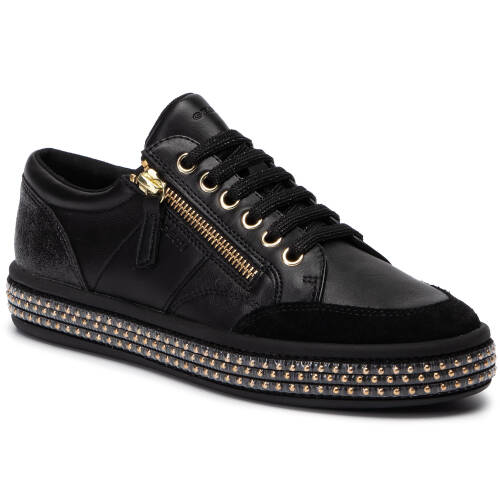 Sneakers geox - d leelu' e d94ffe 08554 c9999 black
