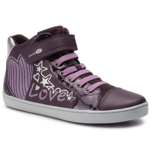 Sneakers geox - j gisli g. a j944na 0hibc cf88q d prune/lavender