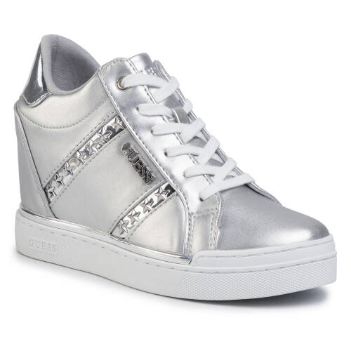 Sneakers guess - fayne fl5fay lel12 silver