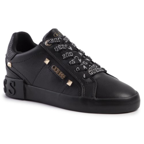 Sneakers guess - puxly fl5pux lea12 blkbl