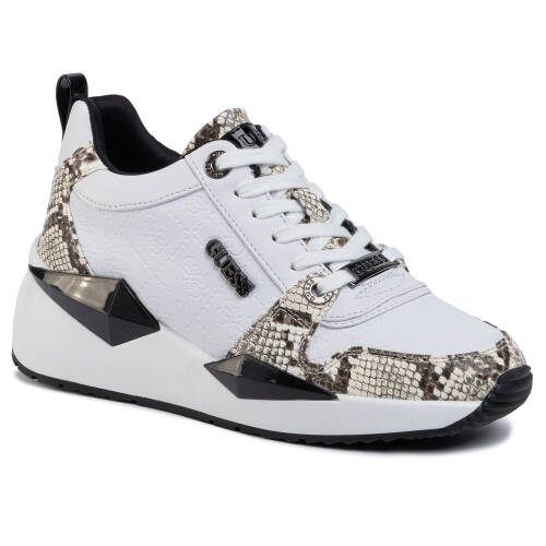Sneakers guess - tallya fl5tly fal12 white/black