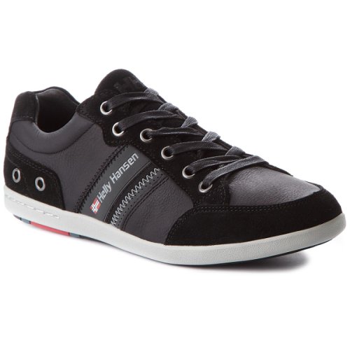 Sneakers helly hansen - kordel leather 109-45.990 black/ebony/red/ash grey arctic grey