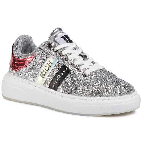 Sneakers john richmond - 1233a glitter argento