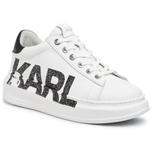 Sneakers karl lagerfeld - kl62523 white lthr