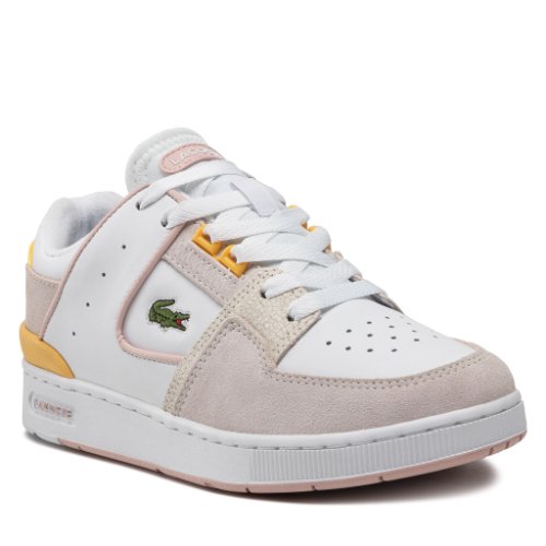 Sneakers lacoste - court cage 0722 1 sfa 7-43sfa0048 wht/ylw