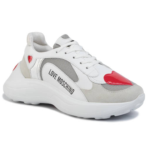 Sneakers love moschino - ja15296g1aiq301a bianco