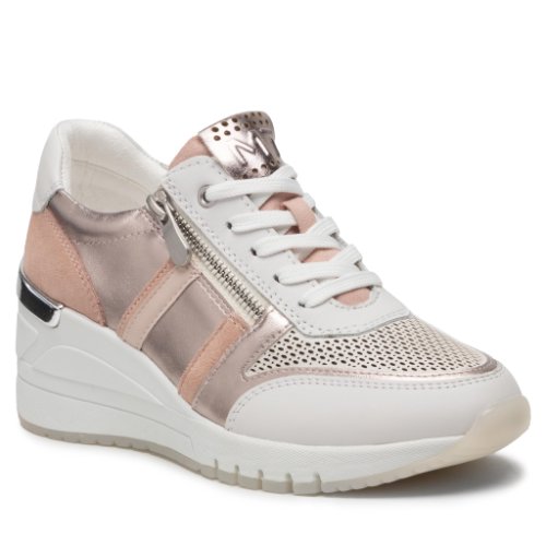 Sneakers marco tozzi - 2-23765-28 white/rose c 134
