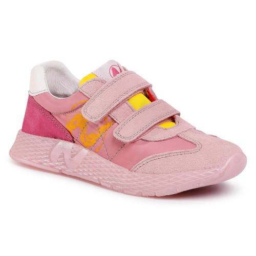 Sneakers naturino - jesko vl. 0012014904.01.1m28 s rosa/giallo/fuxia