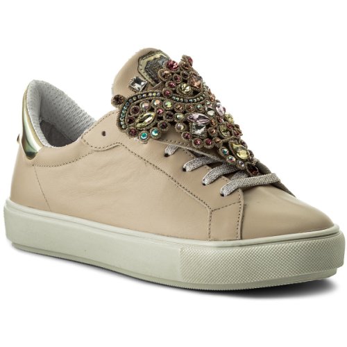 Sneakers new italia shoes - 1829388a/2 beige