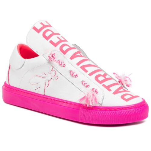 Sneakers patrizia pepe - 2v8869/a5k9-fa06 white/fluo pink