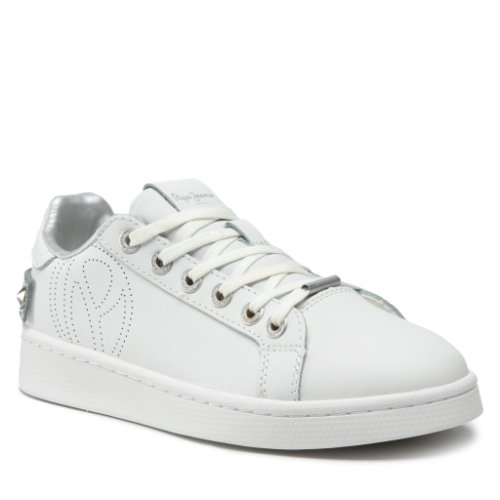 Sneakers pepe jeans - milton glam pls31305 white 800