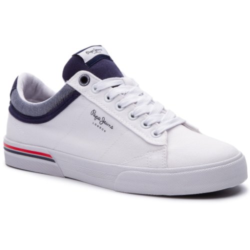 Sneakers pepe jeans - north court pms30530 white 800