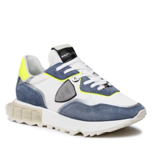 Sneakers philippe model - la reu low lrlu wt11 bleu jaune