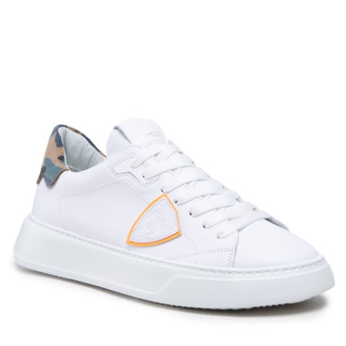 Sneakers philippe model - temple btlu vc03 blanc orange