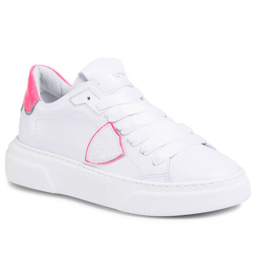 Sneakers Philippe Model - temple byld vf02 blanc/fucsia
