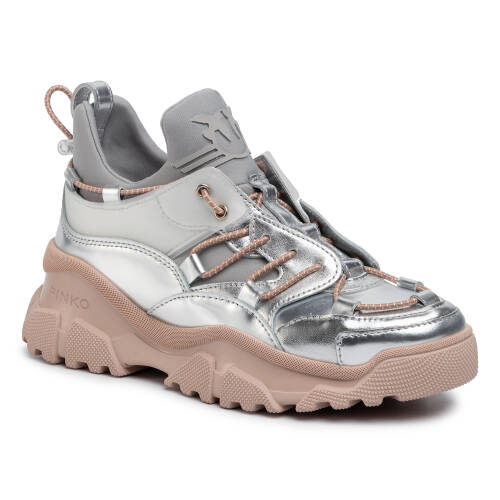 Sneakers pinko - cumino 2 pe 20 blks1 1h20qr y62u argento/ro in6