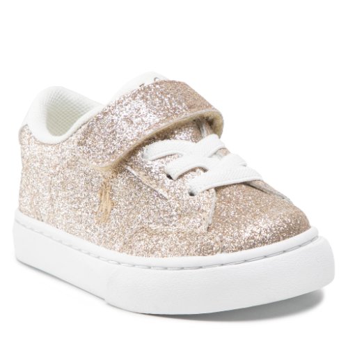 Sneakers polo ralph lauren - theron iv ps rf103376 m gold glitter