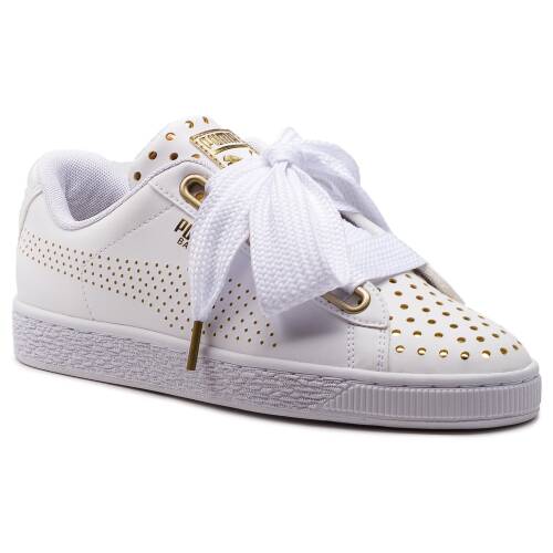 Sneakers puma - basket heart ath lux wn's 366728 01 puma white/puma white
