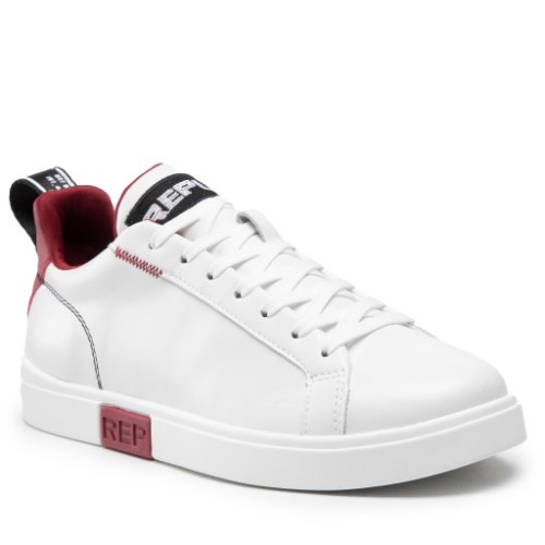Sneakers replay - polaris bic gmz3p.000.c0001l white red 0079