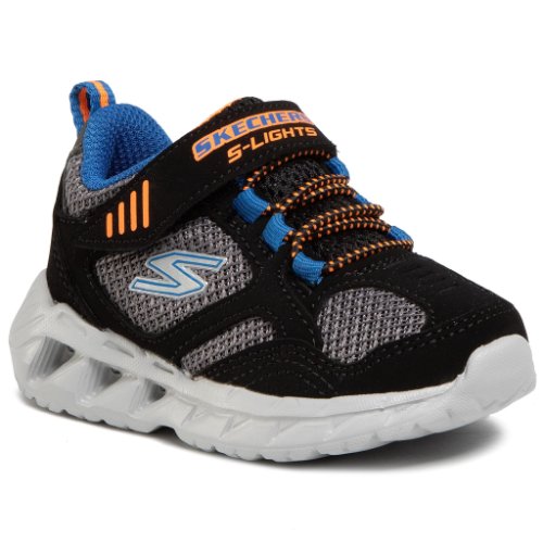 Sneakers skechers - magna-lights 90750n/bbor blk/blu/orange