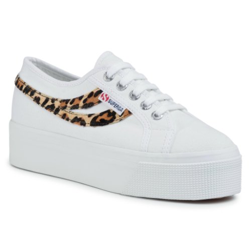 Sneakers superga - cotw ponyhair 2892 s511blw white/cheetah a0f