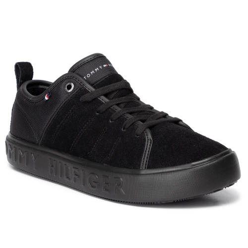 Sneakers tommy hilfiger - corporate branded cupsole low fm0fm02392 black 990