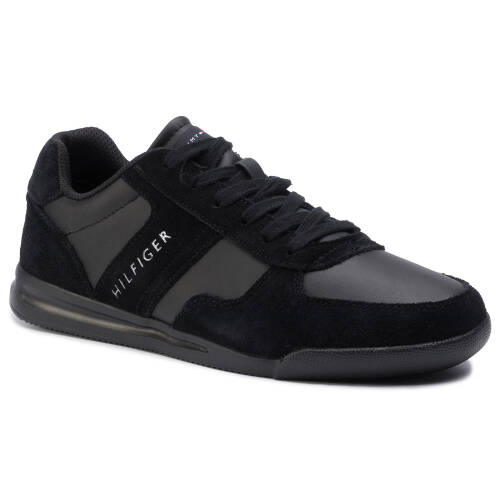 Sneakers tommy hilfiger - lightweight mix detail sneaker fm0fm02402 black 990
