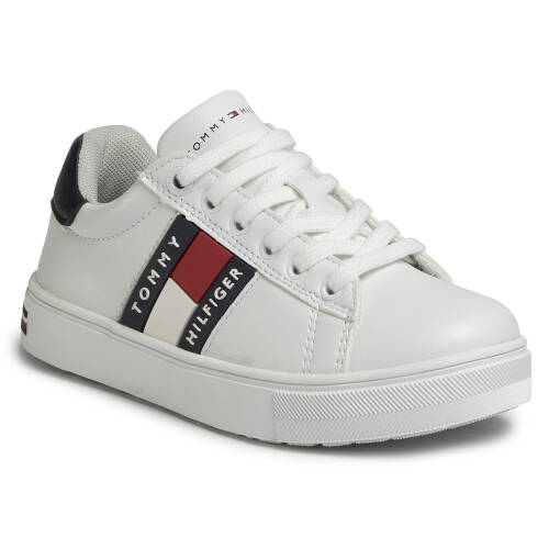 Sneakers Tommy Hilfiger - low cut lace-up sneaker t3b4-30718-0900 m white/blue x336