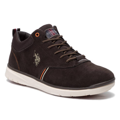 Sneakers u.s. polo assn. - cree suede ygor4125w9/s1 dkbr