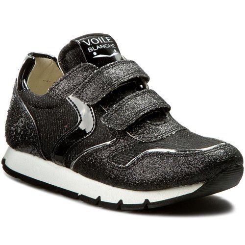 Sneakers voile blanche - liam velcro junior 0012010586.06.9151 nero