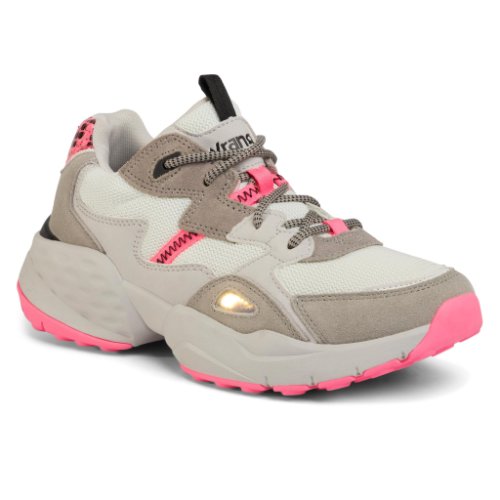 Sneakers wrangler - iconic 90 sm wl01650a grey/fuxia 705