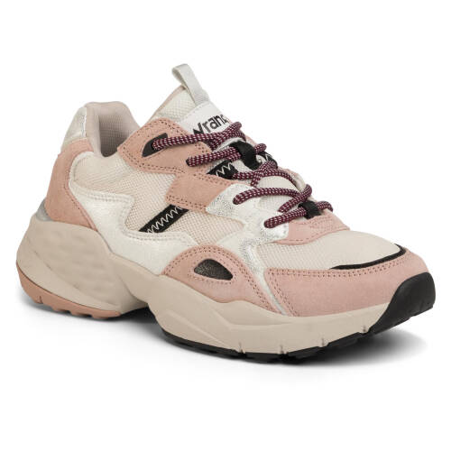 Sneakers wrangler - iconic 90 sm wl01650a rose/silver/black 707