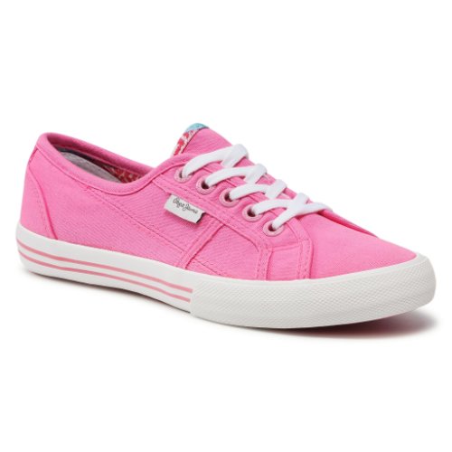 Teniși pepe jeans - baker wash pgs30262 bright pink