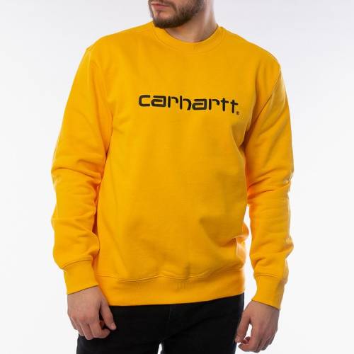 Carhartt Wip sweatshirt i027092 sunflower/black