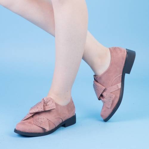 Pantofi casual dama fd20 pink (004) mei