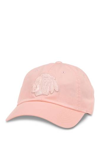 Accesorii barbati american needle nhl chicago blackhawks embroidered baseball cap club pink