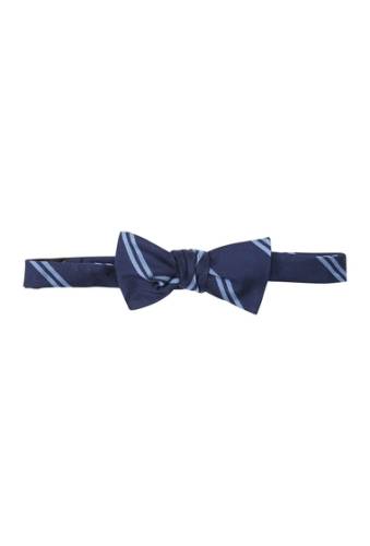 Accesorii barbati ben sherman malcolm stripe bow tie navyblue