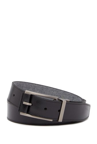 Accesorii barbati boconi reversible leather belt blackblue