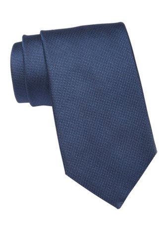 Accesorii barbati boss dark blue micro check silk tie dk bu