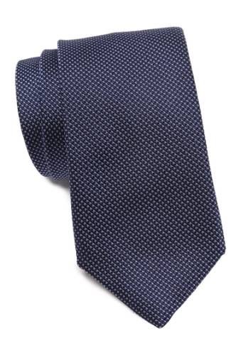 Accesorii barbati boss silk tie dark blue