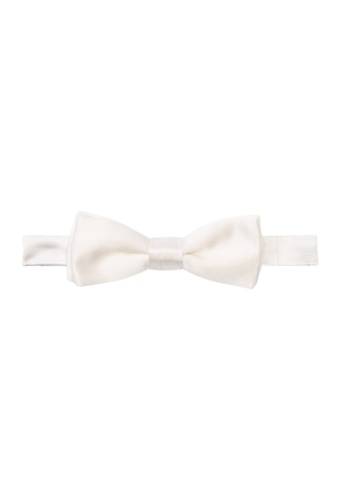 Accesorii barbati boss solid silk bow tie white