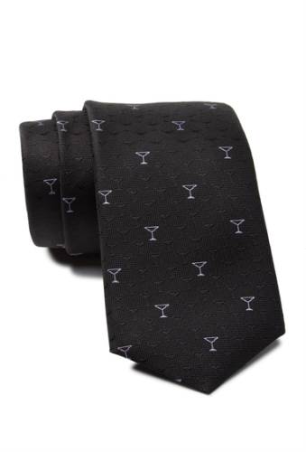 Accesorii barbati boss traveler martini pattern tie black
