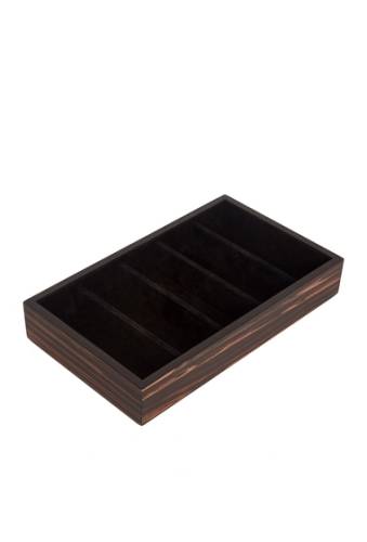 Accesorii barbati brouk co stackable sunglass jewelry tray brown