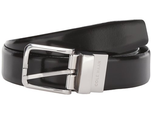 Accesorii barbati cole haan 32 mm reversible spazzolato belt black
