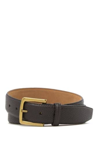 Accesorii barbati Cole Haan leather flat stitched belt java brown