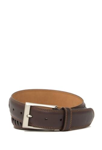 Accesorii barbati cole haan whitefield leather belt chocolate
