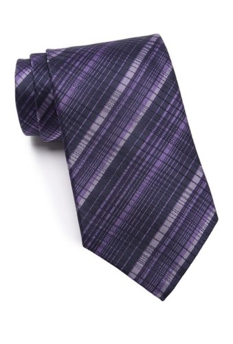 Accesorii barbati john varvatos star usa cross stripe silk tie purple